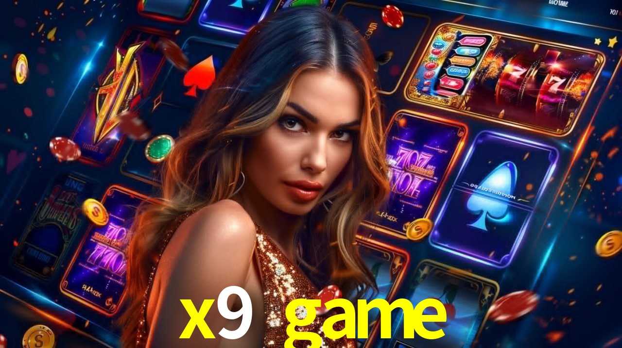Interface do App x9 game